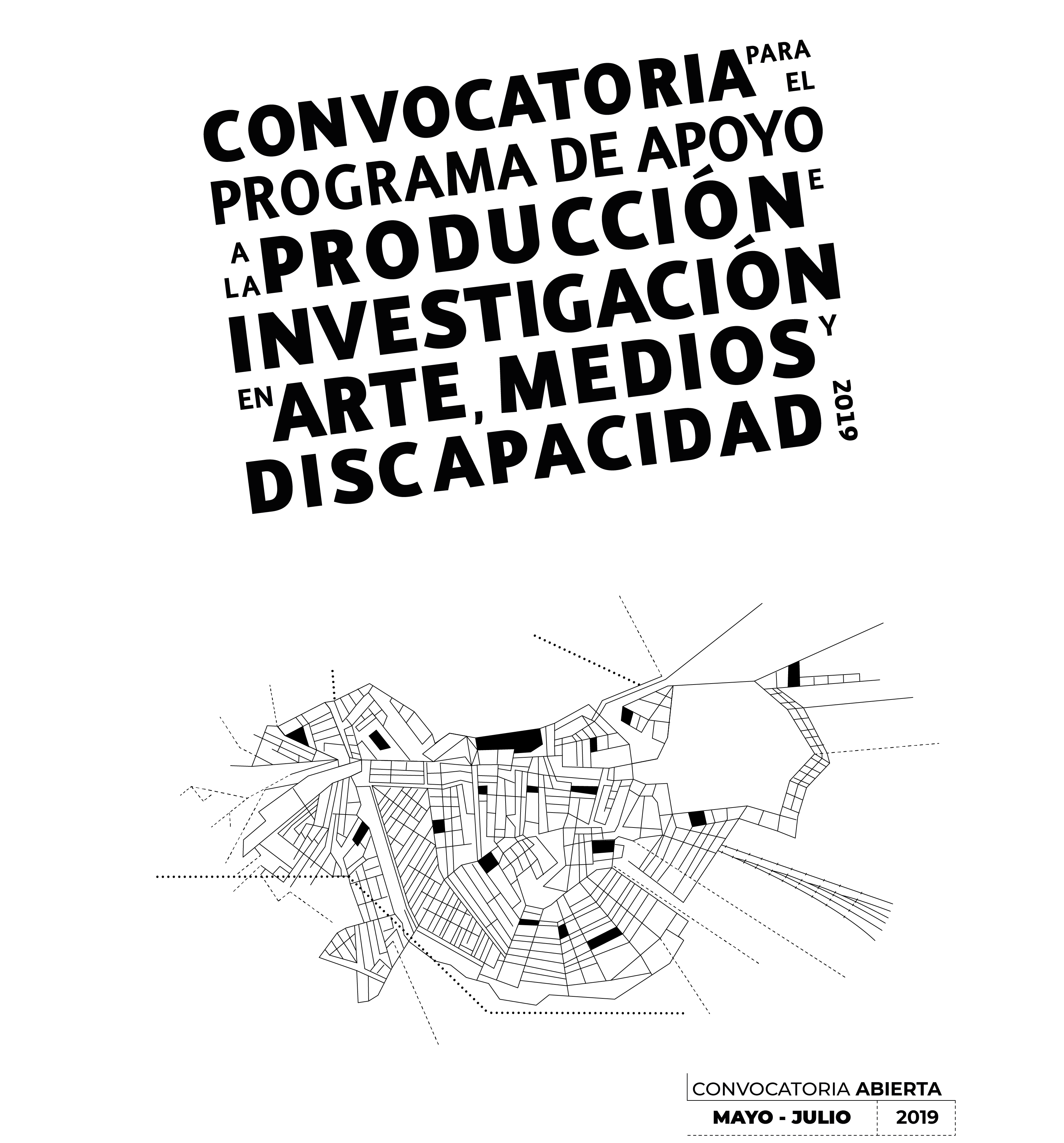 PROGRAMA DE APOYO A LA PRODUCCIÓN E INVESTIGACIÓN EN ARTE, MEDIOS Y DISCAPACIDAD 2019
